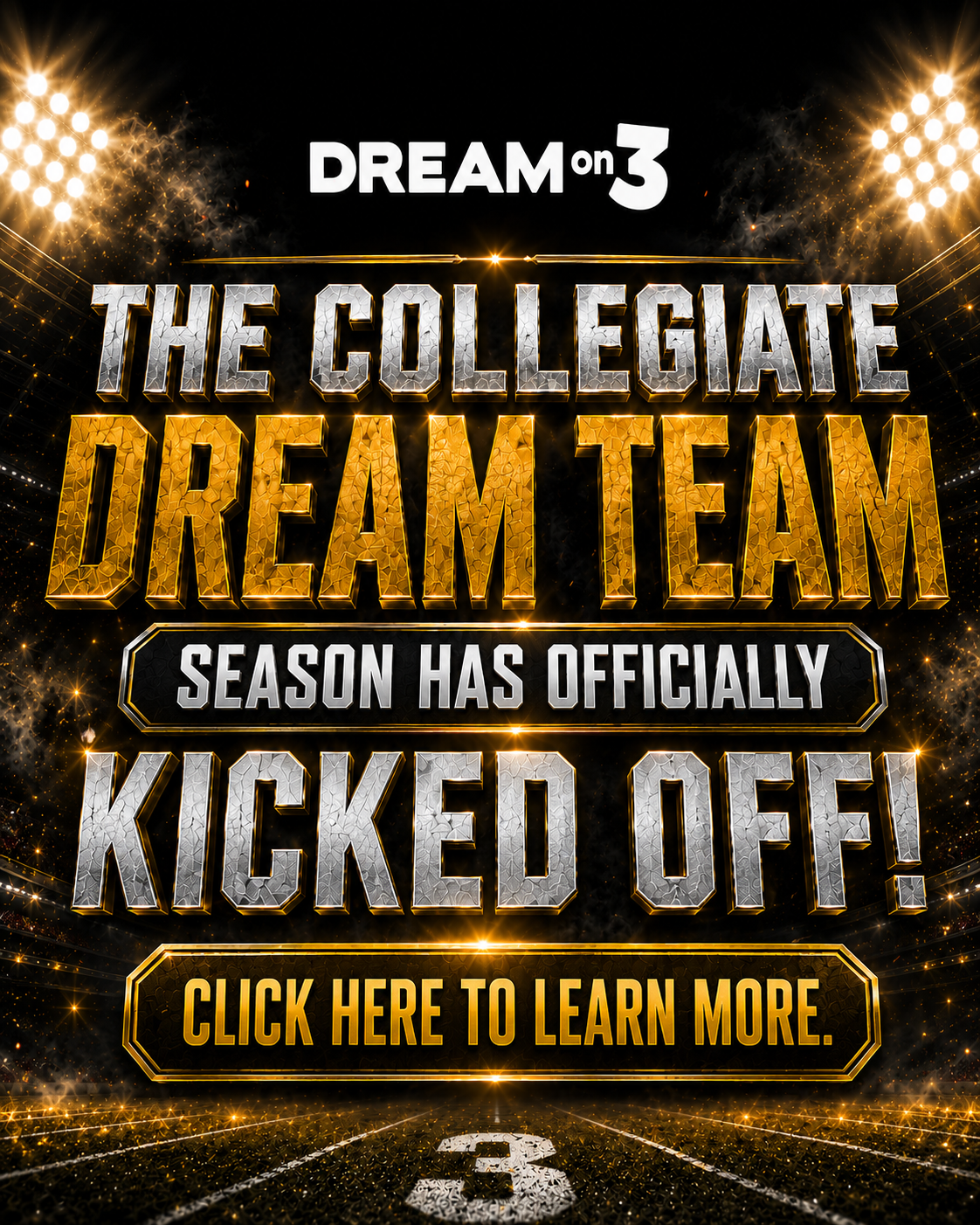 The Collegiate Dream Team season has officially kicked off - click here to learn more