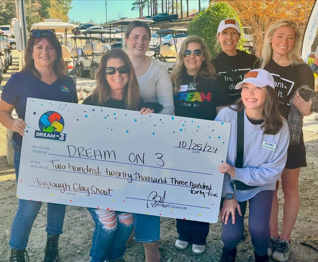 The volunteers at HGC's clay shoot