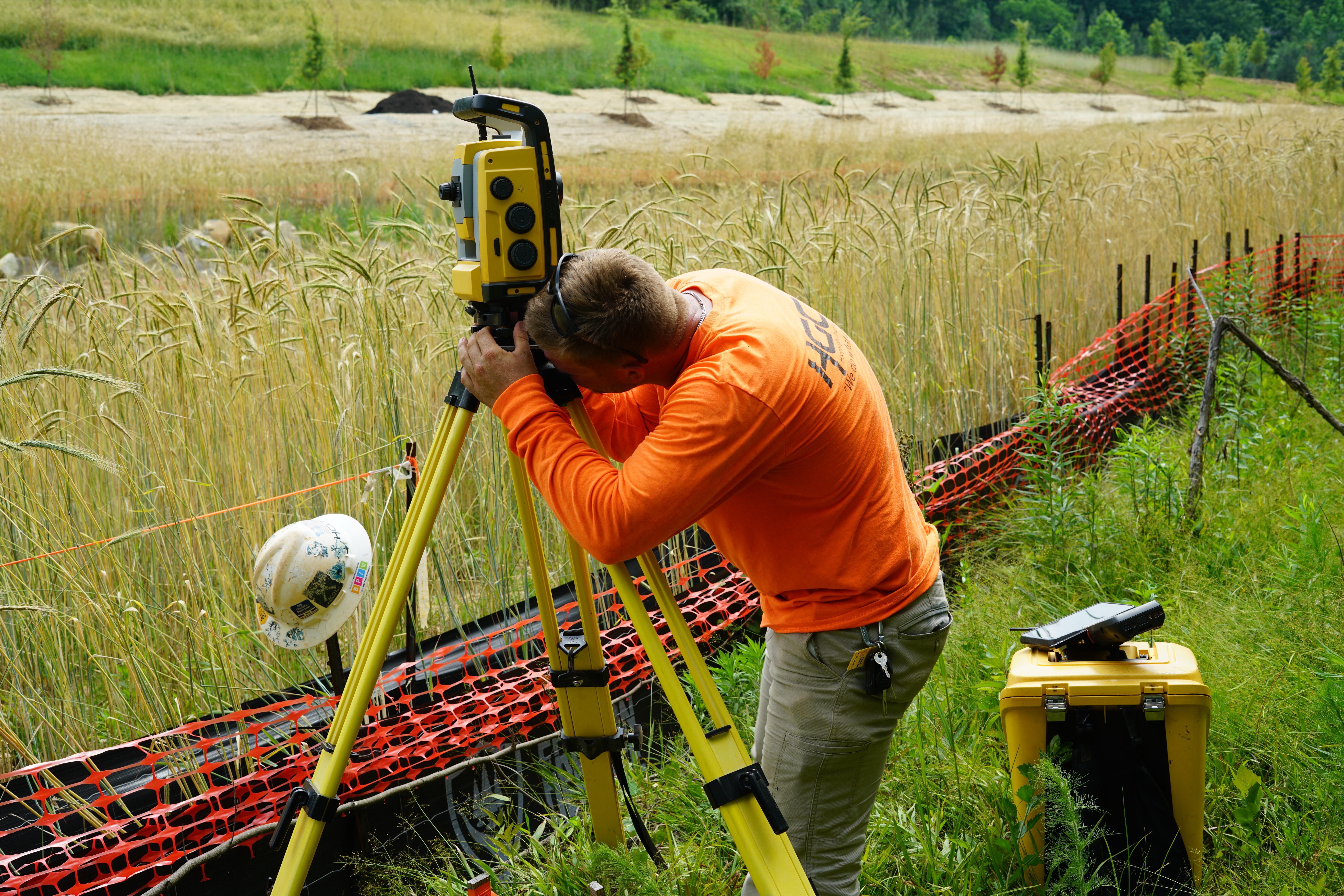 Surveying HGC Teammate in the Field