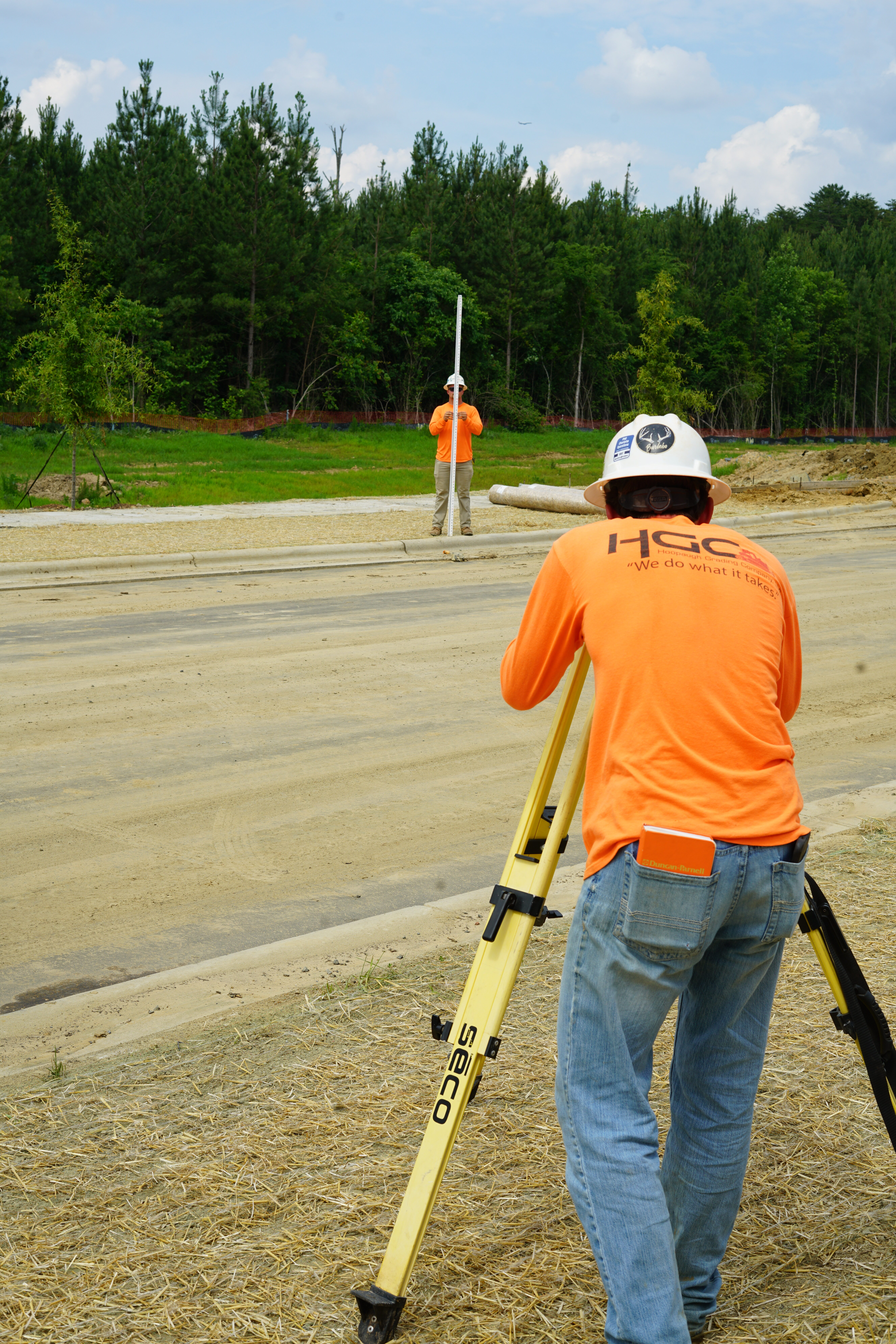Surveying HGC Teammate in the Field